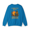 Flames Test Metal Courage Defines the Firefighter Crewneck Sweatshirt